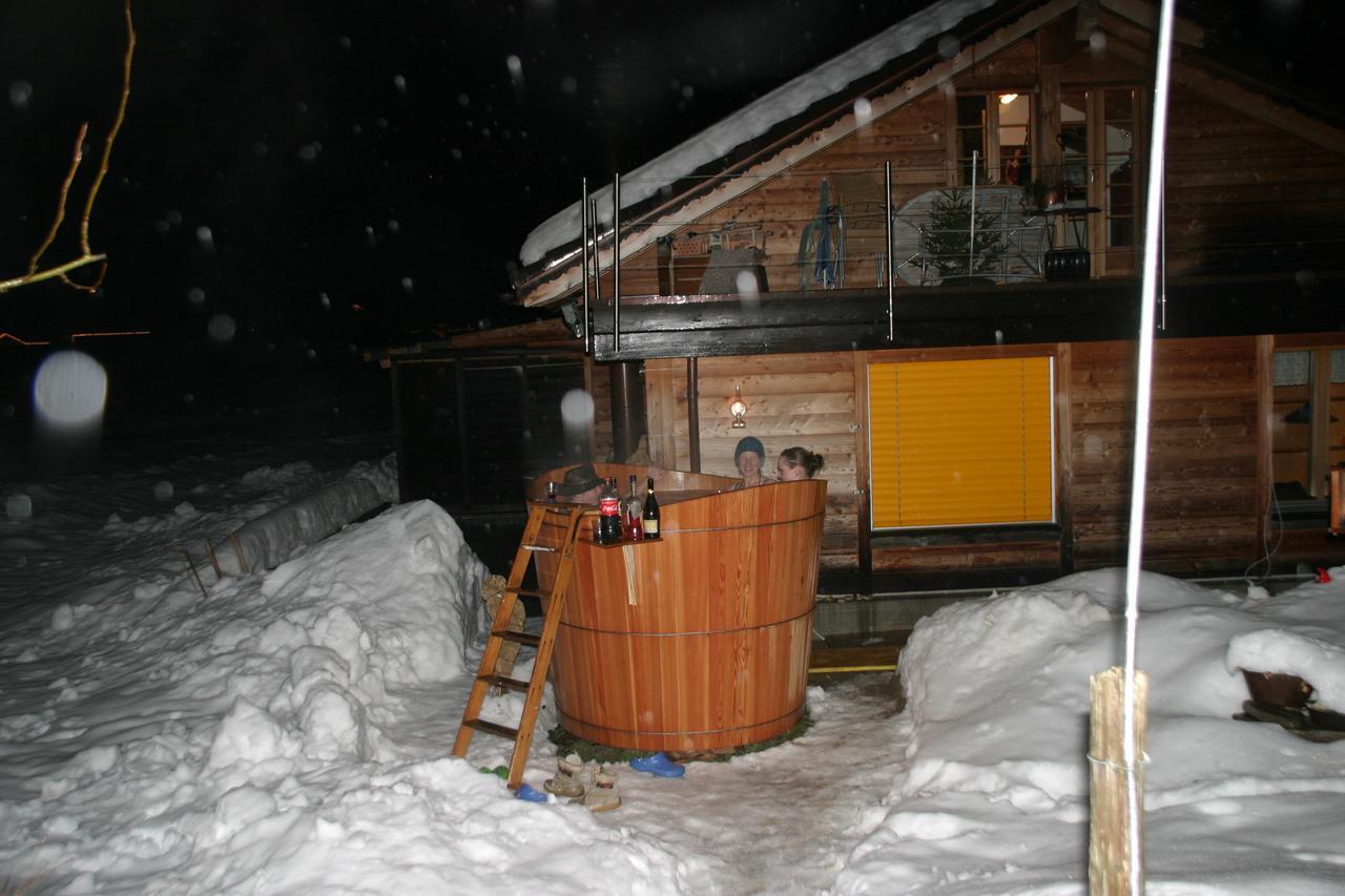 Ferienwohnung Bergdohle Adelboden Exterior foto