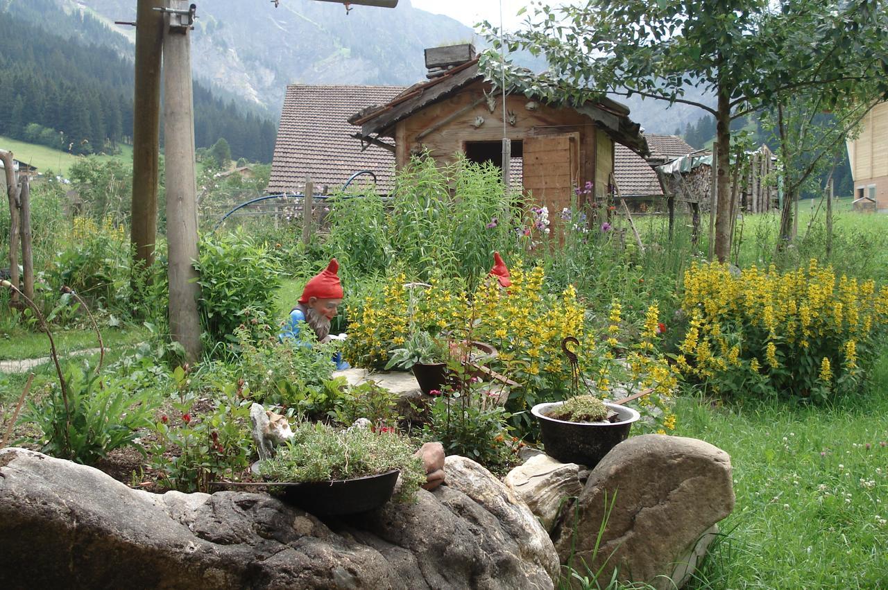 Ferienwohnung Bergdohle Adelboden Exterior foto