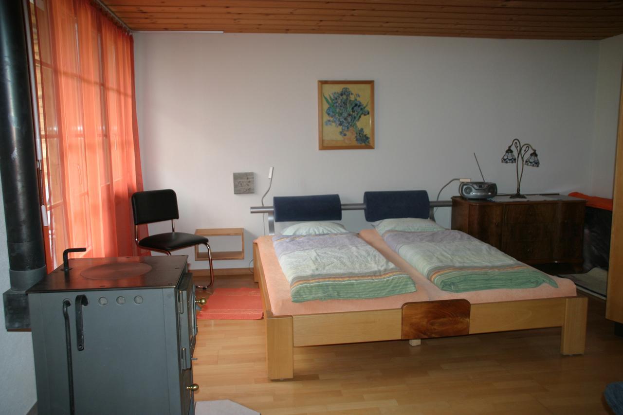 Ferienwohnung Bergdohle Adelboden Exterior foto