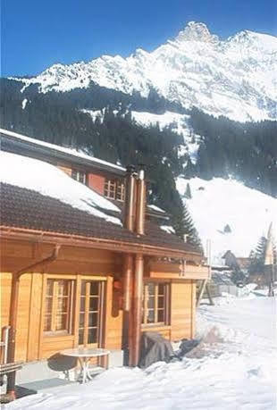 Ferienwohnung Bergdohle Adelboden Exterior foto